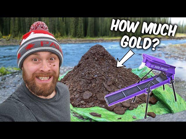 Highbanking The Richest Spot On My Gold Claim!