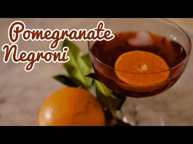 CRUMBS COCKTAILS | Pomegranate Negroni