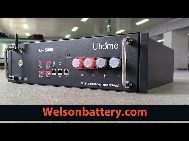 WelsonPower Uhome LFP 5000 Rack Mounted Lithium Battery Module