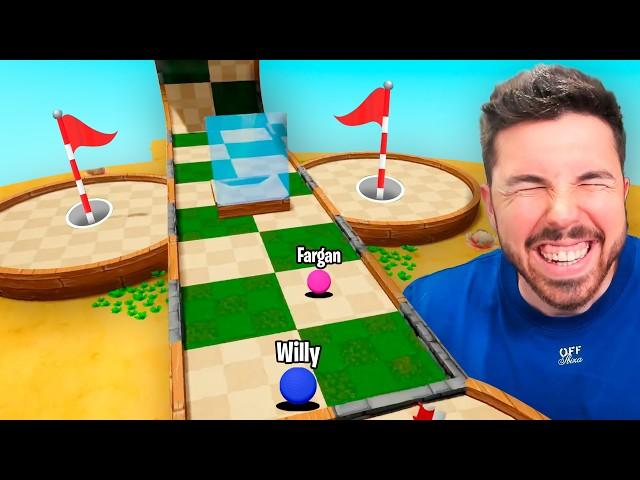 La BEBIDA Favorita de FARGAN para JUGAR GOLF IT