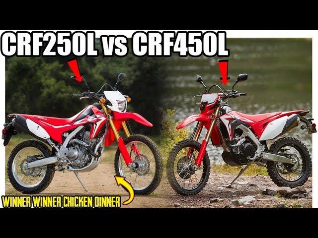 Why The CRF250L Is BETTER Than The All New CRF450L..