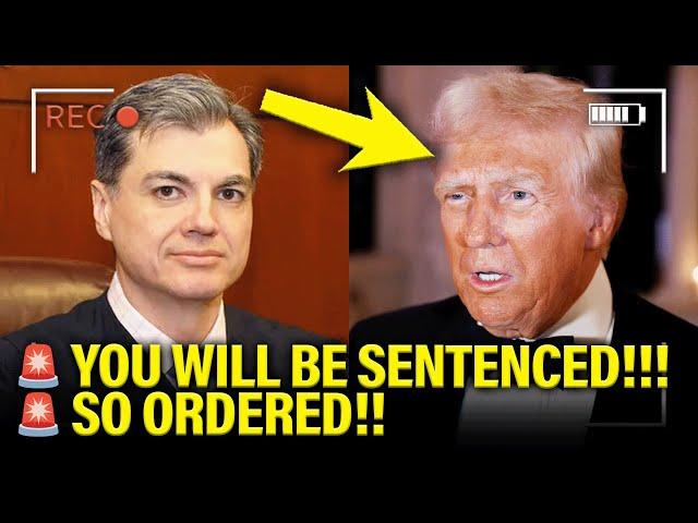  NY Judge ORDERS Trump to Be SENTENCED FOR CRIMES