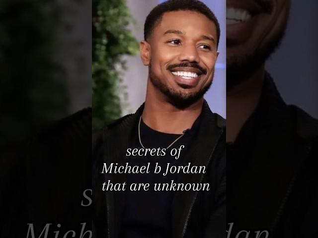 secrets of Michael b Jordan that are unknown || Star celeb