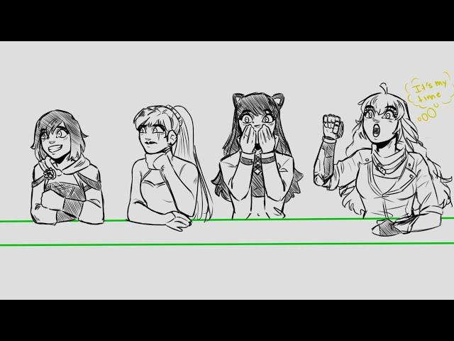 RWBY Animatic | Does Yang's new arm have a vibration function?