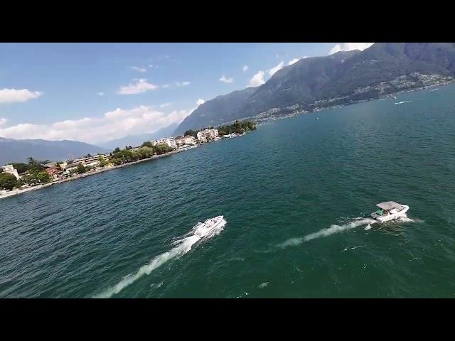 Ascona vista da un drone