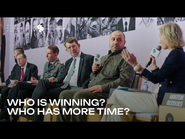 Who is Winning? Who has more time? Rustem Umerov, Troels Lund Poulsen, David Petraeus