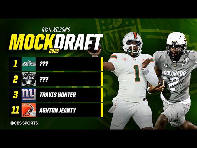 2025 NFL Mock Draft: Jets trade up to No. 1 for a franchise QB [All 32 First-Round Picks]