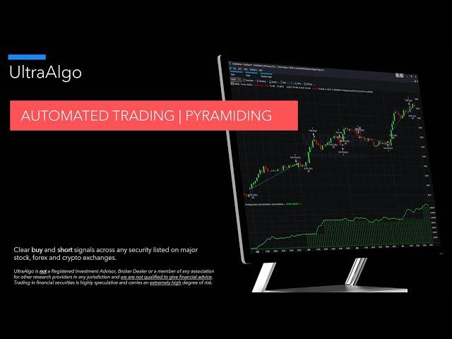 Trading with UltraAlgo in TradeStation - Automated Strategy Optimoization with Pyramiding