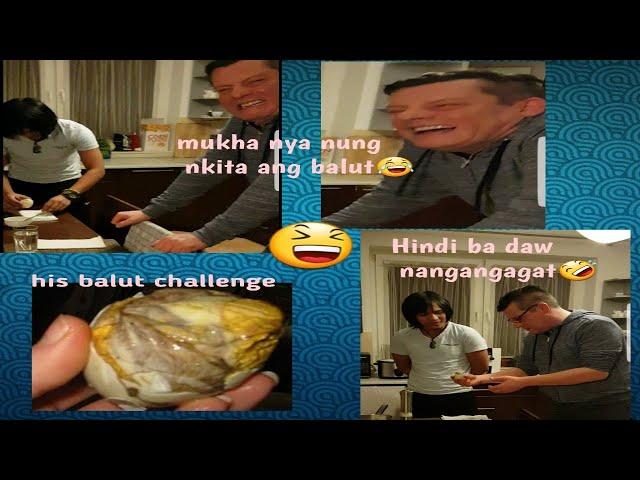 Polish Husband Balut Challenge | with Filipino friends