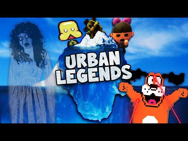 Video Game Myths & Urban Legends Iceberg (Explained)