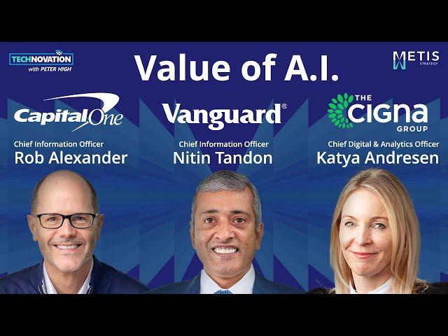 Advancing Data Strategy & AI ROI: Insights from Capital One, Cigna, & Vanguard | Technovation 925