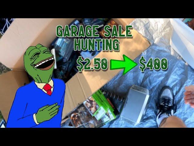 I Turned $2.50 into $400 at this Garage Sale!