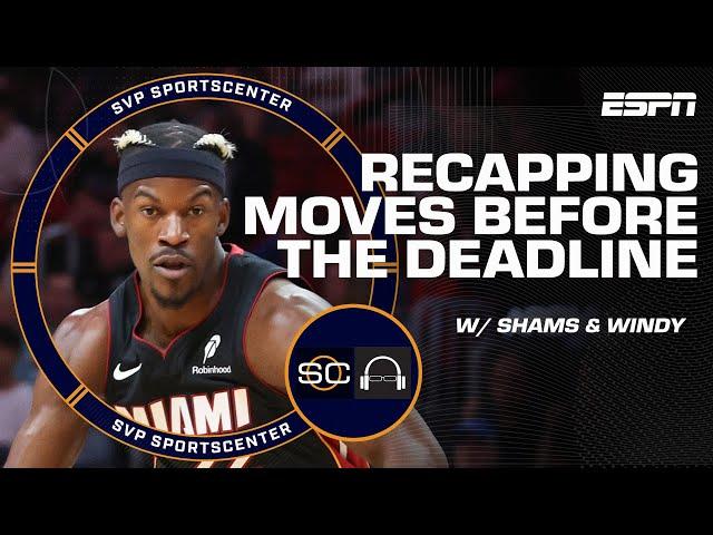 NBA Trade Deadline Eve Reaction: Butler to Warriors, Lakers add a big man & more | SC with SVP