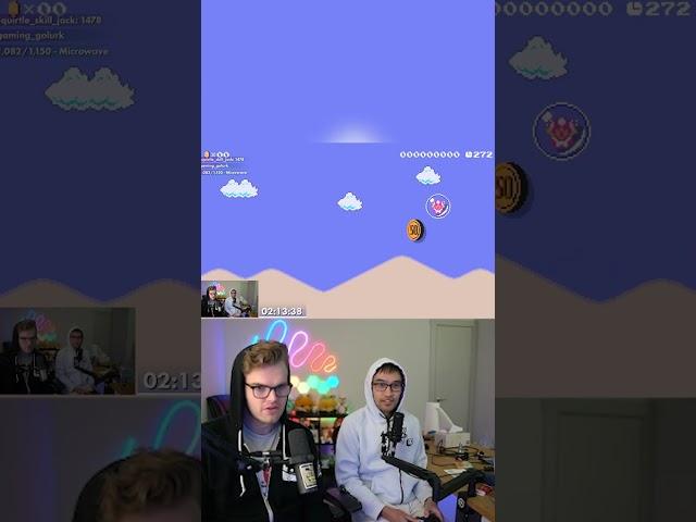 Attempting Mario Maker's Impossible 500 Block Jump #supermariomaker2 #smm2 #nintendo #mario