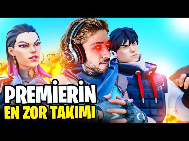 PREMİER'in EN ZOR takımıyla OYNADIK! | Valorant Turnuva