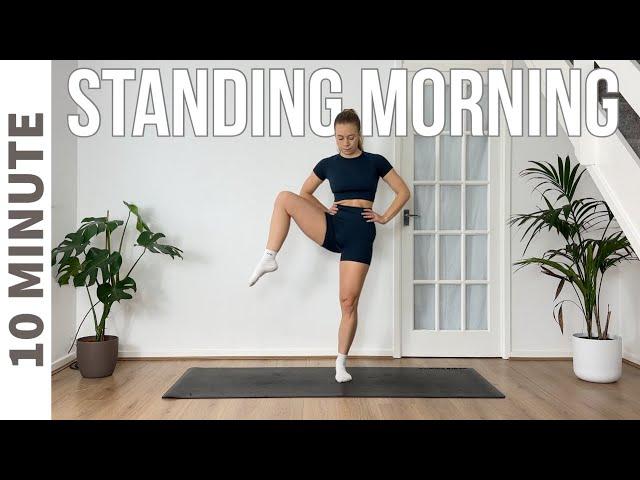 10 MIN MORNING WORKOUT - ALL STANDING (Gentle Exercises)