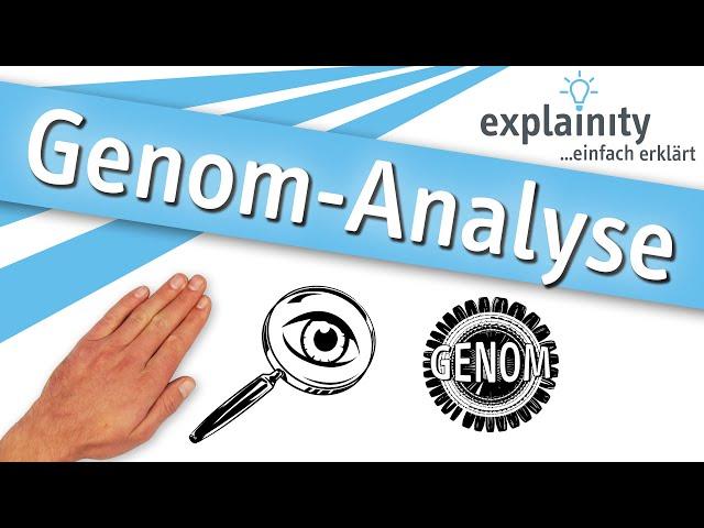 Genom-Analyse einfach erklärt (explainity® Erklärvideo)