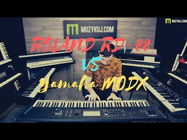 YAMAHA MODX 8 VS ROLAND RD-88