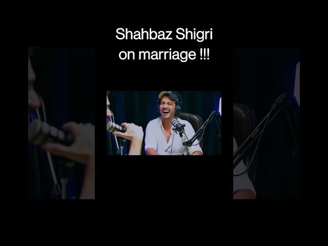 Shahbaz Shigri on marriage after Aima Baig Cheats !!!