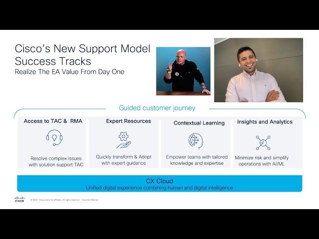 Cisco Success Tracks Empowering EA session