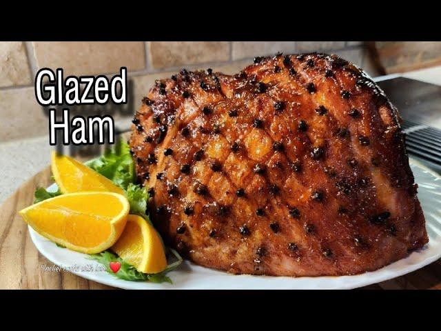 Holiday Glazed Ham // Easy Step by Step ️