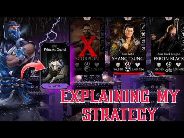 Mk Mobile How To Complete Fatal Black Dragon Tower 200 Boss Fight