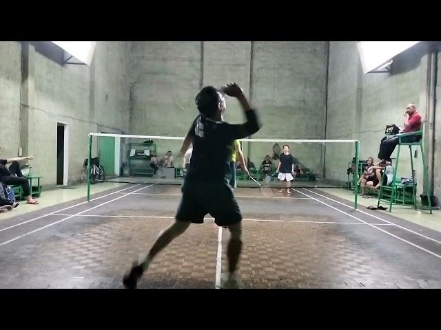 Aris/pa epi vs mas Heru/Rahmat