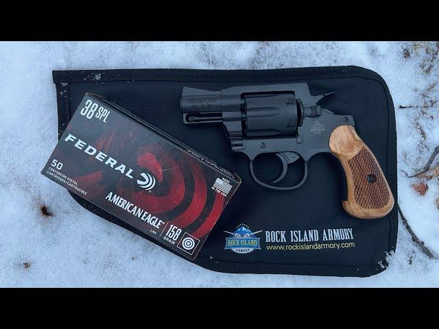 200$ Budget Handgun! Shooting the Rock Island Armory M206 .38 special