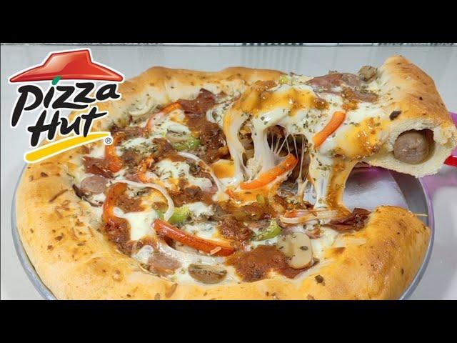 CARA MUDAH BIKIN PIZZA RUMAHAN ala PIZZA HUT yang enak bangeeet