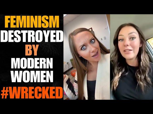 Delusional Feminists Making A Fool of FEMINISM For 40 Minutes | IS SHE REGRETTING? | MGTOW