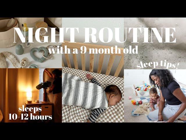 OUR NIGHT ROUTINE WITH OUR BABY! | how to get your baby to sleep through the night