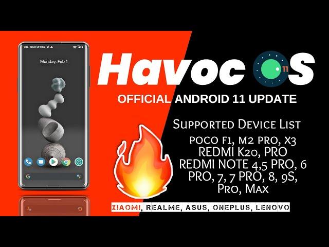 Official Android 11 Havoc OS 4.1 Review - All Phones, King of Customization