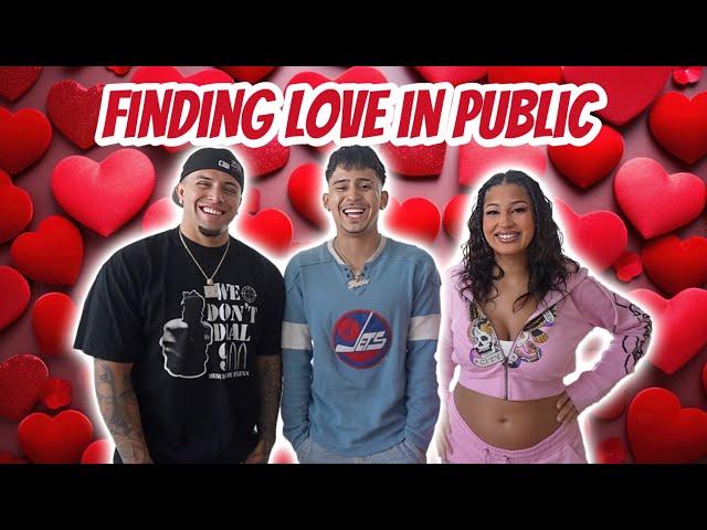 FINDING LOVE IN PUBLIC !! ft. BLESIV !!