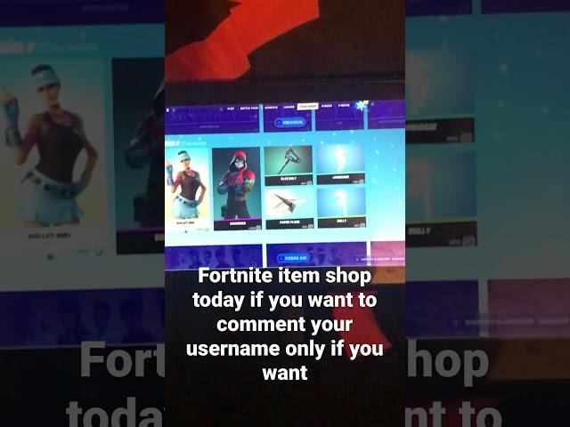 Fortnite item shop