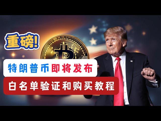 重磅！特朗普即将发币，白名单验证和购买教程 | Trump Cryptocurrency: Whitelist Verification and Purchase Guide