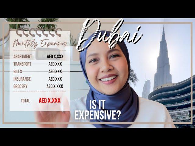 COST OF LIVING IN DUBAI | monthly expenses in Dubai for couple