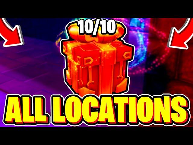 How To FIND ALL 10 PRESENT LOCATIONS In ANIME DEFENDERS! Christmas Event Santas Quest