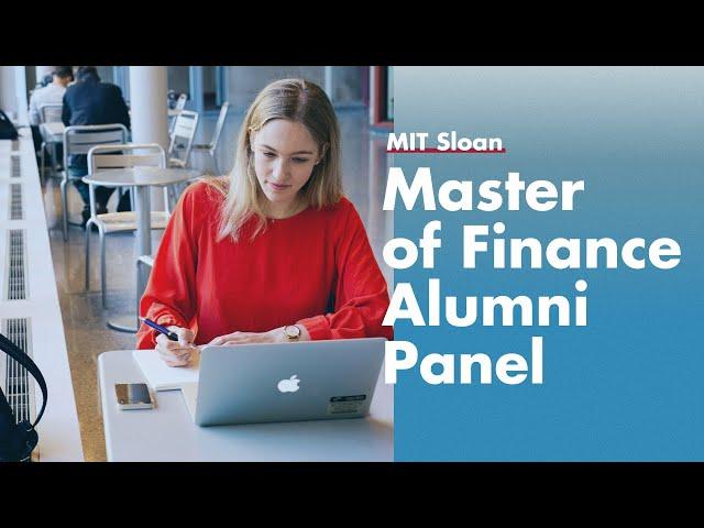 Building Your Finance Career After MIT Sloan | Alumni Stories