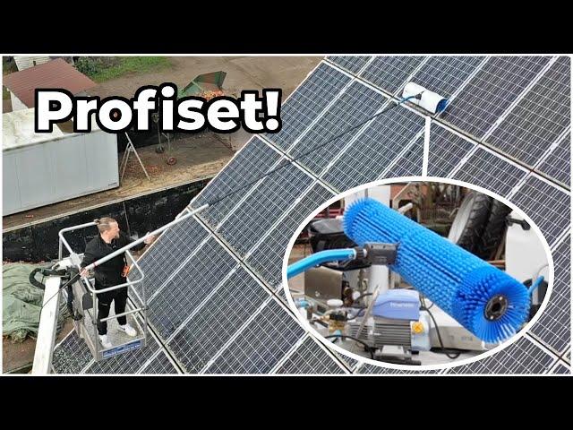 Solarreinigung - die neuen Profi-Sets im harten Praxistest!