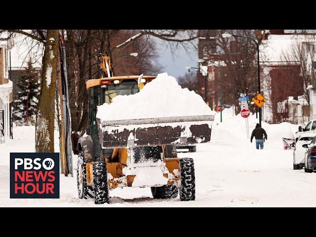 Winter storm death toll tops 60 as crews in Buffalo work to clear 4 feet of snow