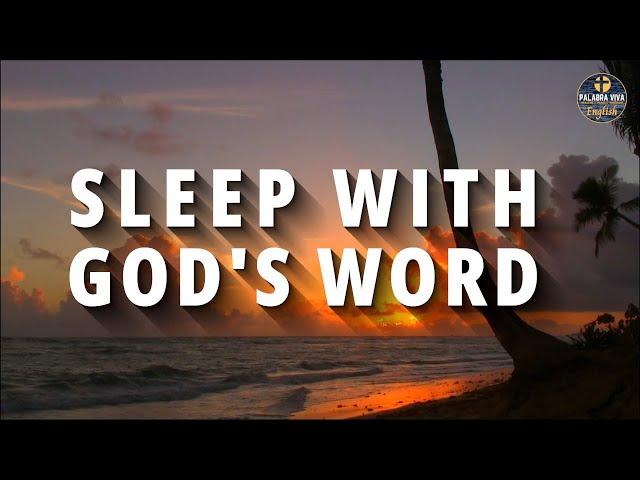 Sleep with God's Word and find peace | Bible reading | Peaceful Music | Gentle Ocean Waves | 12 HRS