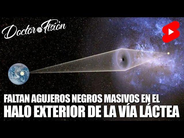 FALTAN AGUJEROS NEGROS en LA VÍA LÁCTEA 