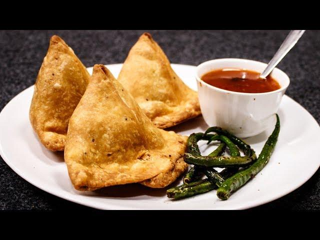 समोसा बनाने का सीक्रेट तरकीब- बाज़ार जैसा पंजाबी आलू समोसे - Easy Aloo CookingShooking Samosa