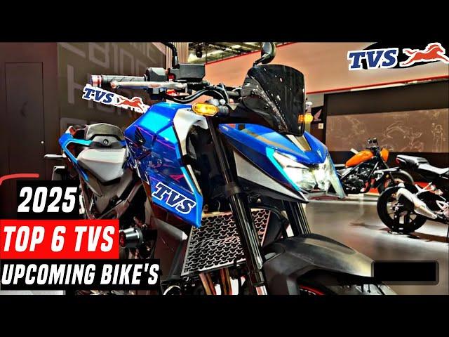 Top 6 TVS Upcoming Bikes In India 2025 | New Upcoming Tvs Bikes 2025 | TVs Best Upcoming Bikes