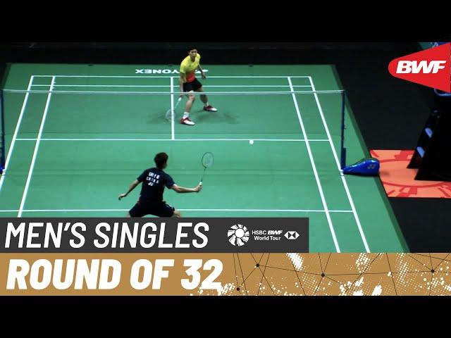 PETRONAS Malaysia Open 2023 | Chou Tien Chen (TPE) [4] vs. Shi Yu Qi (CHN) | R32