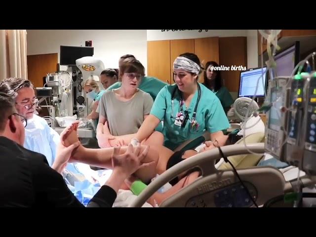 EMOTIONAL AND INTENSE HOSPITAL BIRTH VLOG.