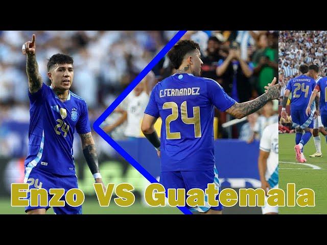 Superb Performance: Enzo Fernandez VS Guatemala | Chelsea news Today