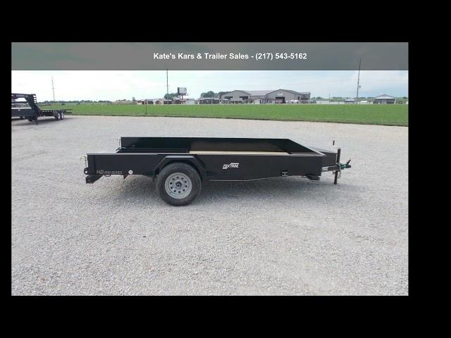 2022 Doolittle Utility Trailer 77X12 Solid Side Single Ax...