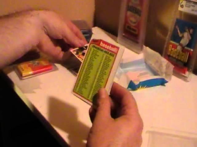 1980 Topps Baseball Wax Pack Break Rip