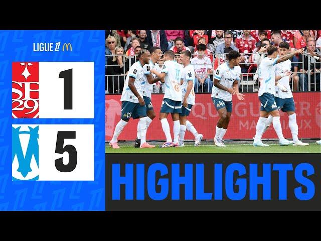 STADE BRESTOIS 29 - OLYMPIQUE DE MARSEILLE (1-5) - Week 01 - Ligue 1 McDonald's 24-25